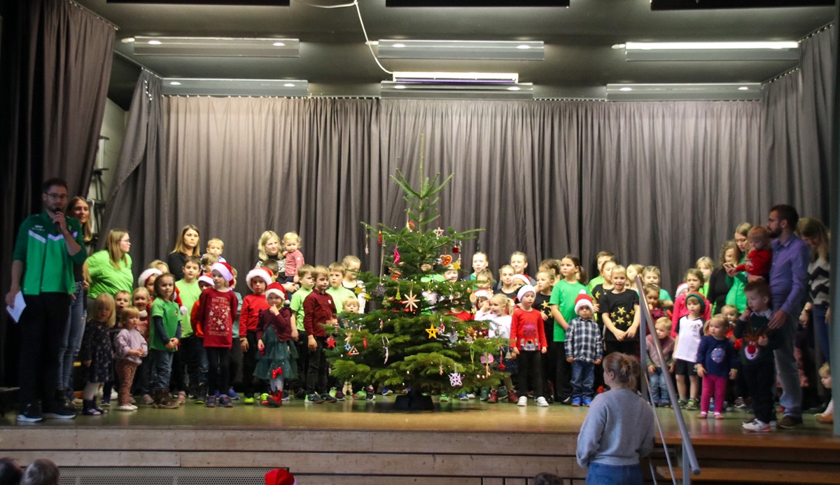 Jugend-Weihnachtsfeier des SV Heudorf